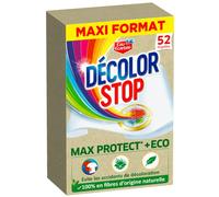Decolor Stop Max Protect Eco x52 Lingettes - Lingettes Anti-Décoloration - Permet de mélanger les couleurs