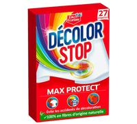 Decolor Stop Max Protect x27 Lingettes - Lingettes Anti-Décoloration - Permet de mélanger les couleurs