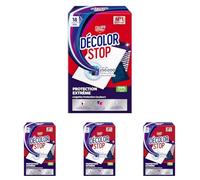 Decolor Stop - Protections Extreme - Protege des Degorgements Extremes - Efficace pour les Vetements Neufs Fonces ou Colores - Tous Programmes Textiles et Températures -x18 Lingettes XXL (Lot de 4)