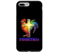 DeColores Cursillo Rainbow Coq catholique Coque pour iPhone 7 Plus/8 Plus