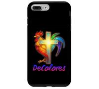 DeColores Cursillo Rainbow Coq catholique Coque pour iPhone 7 Plus/8 Plus