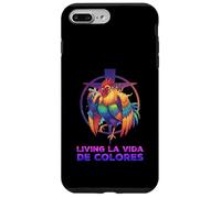 DeColores Cursillo Rainbow Coq catholique Coque pour iPhone 7 Plus/8 Plus