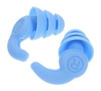 DECOMELODY 1 paire Bouchons Oreilles Silicone Insonorisés Protection Auditive Invisible Confortables pour Dormir Étudier et Voyager Adaptés à Types Oreilles