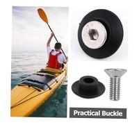 DECOMELODY 10 Ensembles Boucle de Fixation Nylon pour Kayak Accessoires pour Corde de Remorquage Rigide Kit pour Canoë et Bateaux