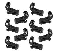 DECOMELODY 10 pièces Adaptateur avec Vis Longues pour Caméra Sport Support Vertical Multimarque avec Fixation Smartphone Dual pour Extérieures