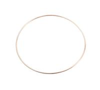 DECOMELODY 10 Pièces Anneaux Métalliques Dorés pour Attrape DIY Lot de Cercles Robustes pour Macramé Décoration Murale et Projets