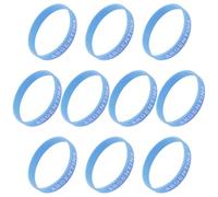 DECOMELODY 10 Pièces Bracelet Silicone Drapeau Argentine Étirable, Accessoire Polyvalent et Imperméable pour Événements Sportifs et Esprit D'équipe