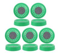 DECOMELODY 10 pièces Lot de Nids Plastiques pour Pigeons Nid Élevage et Facile à Installer Bol de Ponte Sécurisé pour Oiseaux Matériel Pratique pour Reproduction