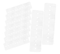 DECOMELODY 10 Pièces Protecteur Pour Adhésif Capillaire De Protection Thermique Multi-trous Pour Extensions De Cheveux Outil D'extension