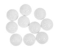 DECOMELODY 10 Pièces Set de Balles Entraînement à Double Légères pour Débutants Visibilité Renforcée pour Pratique Intérieure et Amélioration du Swing