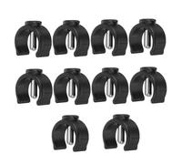 DECOMELODY 10 pièces Verrous à Goupille C pour Canne de Marche et Déambulateur Clips Antidérapants Plastique et Acier pour Stabilité et des de Randonnée Marche Accessoires de Remplacement