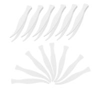 DECOMELODY 100 Pièces Mini Plastic Tweezers For Skincare Precise Face Mask And Eyelash Applicator Tool Professional Makeup Tweezers For Crafting Hair Removal And Manicure Use