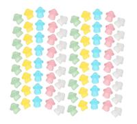 DECOMELODY 100 Pièces Miniature Resin Mushrooms Glow in The Dark Weather Resistant Decorative Garden Ornaments for Micro Landscape DIY Fairy Terrarium and Bonsai