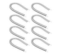 DECOMELODY 1000 Pièces Vis Autotaraudeuse Chaîne Plastique pour Cloison Sèche et Bois Fixations Murales Rapides pour Étagères Miroirs et Rénovation Maison