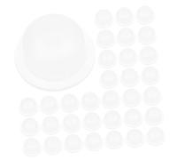 DECOMELODY 100pièces Capsules De Bouchage Transparentes Pour Bouteilles Huiles Essentielles Stoppers Réutilisables Pour Diffuseurs Aromathérapeutiques Prévention Des Fuites Évaporation