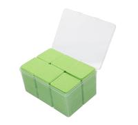 DECOMELODY 1080pièces Lingettes Absorbantes Pour Nettoyage Des Cils Et Vernis à Ongles Lingettes Coton Non Pelucheuses Pour Salon Et Maison Douces Et Sûres Pour Peau Sensible