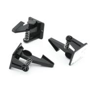 DECOMELODY 12 paires Serrures de Sécurité pour Armoires Garçon Fille Protection Garçon Fille avec Fermeture Adhésive Kit de Verrous Noirs pour Placards et Casiers