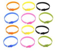 DECOMELODY 12 pièces Bracelets Silicone Extensibles Sangles de Poignet Réglables pour Montres DIY Accessoires Personnalisables pour Hommes et Femmes Remplacement Pratique et Confortable