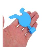 DECOMELODY 12 pièces Pendentifs Identification pour Stéthoscope Plastique Forme Organes Internes Porte-noms Léger et Sécurisé pour Médecins et Infirmiers