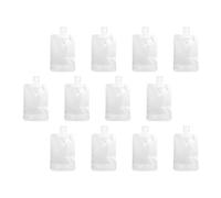 DECOMELODY 12pièces Pochette à Lotion de Voyage Rechargeable Lot pour Cosmétiques avec Design Sobre et Rangement