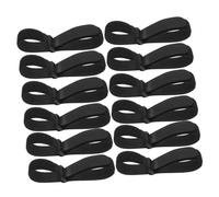 DECOMELODY 12pièces Sangle De Transport pour Tapis De Yoga Fixations Auto-agrippantes Nylon Ceinture De Rangement Réglable Empêche Le Déroulement Accessoire Essentiel pour Yoga