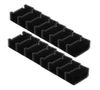 DECOMELODY 16 Pièces Filtre Coton U-Shaped pour Fontaine à Eau Animale Maille Filtrante Fine Remplacement pour Abreuvoirs et Mangeoires Filtration des Impuretés