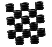 DECOMELODY 16 Pièces Foot Petites Rondelles De Rechange Foot Accessoires Joints De Rechange Rondelles Plastiques Réutilisables Petites