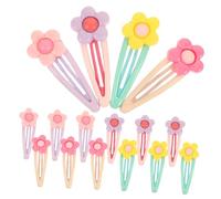 DECOMELODY 16 Pièces Korean Fashion Hair Accessories Set Candy Color Clay Barrettes For Women And Lightweight Cute Kawaii Hair Clips For Everyday Styling