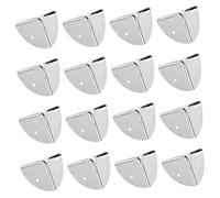 DECOMELODY 16pièces Protection Angle pour Meuble Métal Pare-Chocs Décoratif pour Boîte à Outils Protection De Bord pour Étui à Cosmétiques Lot de Angle