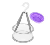 DECOMELODY 1ensemble Bol De Nettoyage Pinceaux Maquillage Portable Support De Séchage Design Et Fashion