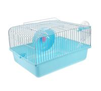 DECOMELODY 1ensemble Cage Portable pour Hamster avec Jouet Bol Et Distributeur Eau Maison De Voyage Idéale pour Petits Animaux