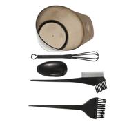 DECOMELODY 1ensemble Set De Brosse à Coloration Des Cheveux Outils De Professionnels Avec Bol Et Pinceau Kit Complet Pour Types De Cheveux Design Élégant Et Pratique