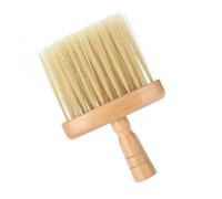 DECOMELODY 1pièce Brosse à Épousseter Bois Pour Coiffeur Brosse De Nettoyage Pour Cheveux à Cheveux Polyvalente Avec Manche Bois Outil De Coiffure Et Confortable
