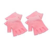 DECOMELODY 2 Gants Hydratants Gel Spa Intensif Sécheresse Protection Peau Douce Lot de Rose Soin Réparateur Mains Sensibles