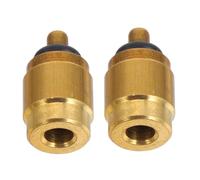 DECOMELODY 2 pièces Adaptateur Bouteille Gaz Laiton Raccord de Conversion Réchaud Camping Portable Adaptateur Gaz Étanche pour Recharge Cartouche Accessoire Polyvalent pour Camping Randonnée