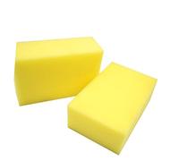 DECOMELODY 2 Pièces brosse de soin des cheveux hair care Éponge carrée éponge de nettoyage de salle de bain la cire sèche-cheveux diffuseur brosse éponge de barbier brosse éponge à cheveux