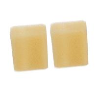 DECOMELODY 2 Pièces Coton De Filtre De Réservoir De Poissons Filet Filtre De Remplacement pour Aquarium Cage Filtrants pour Aquarium Pompe Exfoliant Corps Drain Populaire Khaki Éponge