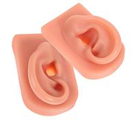 DECOMELODY 2 Pièces Écouteurs Antibruit Boules Quies Bouchon D'oreille D'oreille Antibruit Oreilles Kit De Perçage D'oreille or Crochets De Boucle D'oreille Oreillettes Gel De Silice