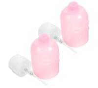 DECOMELODY 2 pièces Flacons Pompe Rechargeables pour Dissolvant Vernis à Ongles Bouteilles Pression Vidées Compactes pour Voyage et Usage