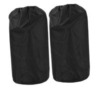 DECOMELODY 2 pièces Housse de Réservoir Gaz Étanche Tissu Oxford Protège Bouteille BBQ et Cylindre UV Résistante et Facile à Nettoyer Lot pour Camping et Extérieur