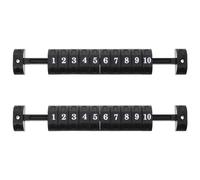 DECOMELODY 2 pièces Indicateurs de Score Forme de Bateau pour Table de Football Compteurs de Score Durables et pour Jeux de Soccero