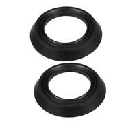 DECOMELODY 2 Pièces Joint de Drain Caoutchouc Urinoir Anneau Étanche Renforcé pour Bride Wc Polyvalent