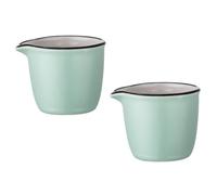 DECOMELODY 2 pièces Mini Pichet à Lait Céramique Tasse Café Multifonction pour Sauce et Lait Usage Quotidien Vert Aléatoire Couleur Aléatoire Couleur Aléatoire