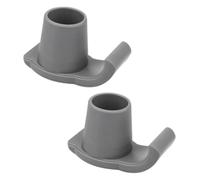 DECOMELODY 2 pièces Patins Antidérapants pour Déambulateur et Canne Glisseurs de Ski et Accessoires Nonadhésifs pour Seniors Protection Enfoncement et Boue Lot