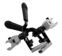 DECOMELODY 2 Pièces Pièces de Rechange Freins à Poignée de Fauteuil Roulant 2 Pcs, Leviers Mécaniques en Alliage D’Aluminium, Compatibles Tubes 22 MM, Rallonges de Frein Ergonomiques pour