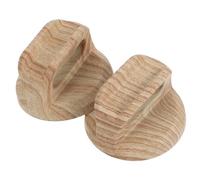 DECOMELODY 2 Pièces Poignée de Couvercle Bakélite Résistante Chaleur pour Casseroles et Woks Lot de Accessoire Brûlure Compatible avec Couvercles de Marmites Poêles et Faitouts