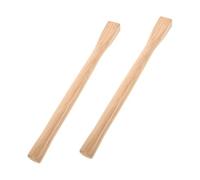 DECOMELODY 2 pièces Poignée de Houe Bois Robuste Lot de Manches pour Jardinage et Travaux de Charpentier Confortables et Faciles à Installer Outil de Remplacement Polyvalent pour Houes