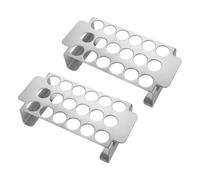 DECOMELODY 2 pièces Poivre Acier Inoxydable Support Jalapeno Antiadherent pour Barbecue Extérieur et Brasero Rôtissoire Pratique pour Camping et BBQ