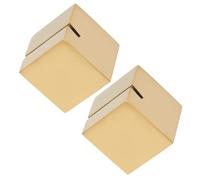 DECOMELODY 2 Pièces Porte-Carte en Acier Inoxydable Or, Pince Métallique Solide pour Fiches de Table, Facile à Nettoyer, Maintien Sécurisé, pour Fêtes et Événements