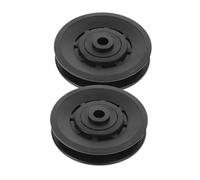DECOMELODY 2 pièces Protection pour Poulie de Fitness Manchon de Roulement Compatible avec Appareils de Musculation Accessoire et Facile à Installer